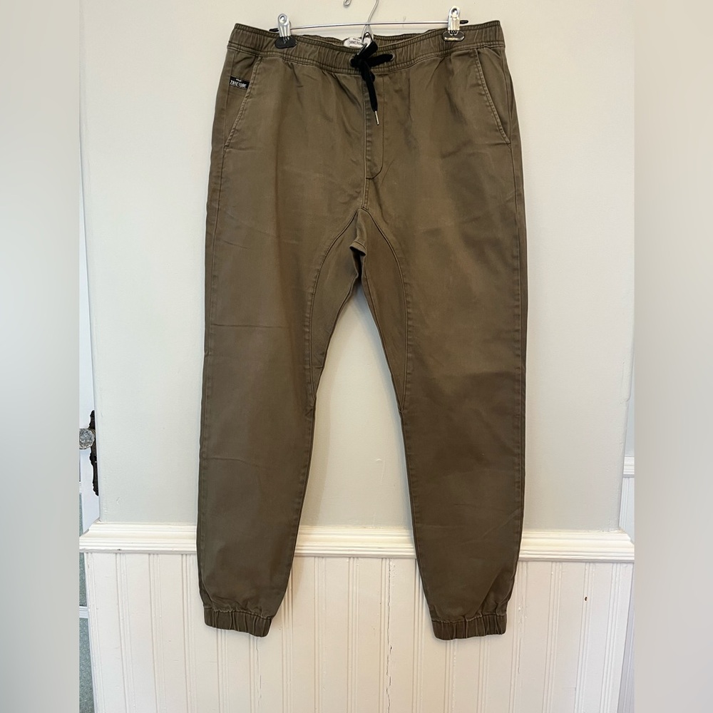 Zanerobe Army Green Sureshot Jogger, Size 38